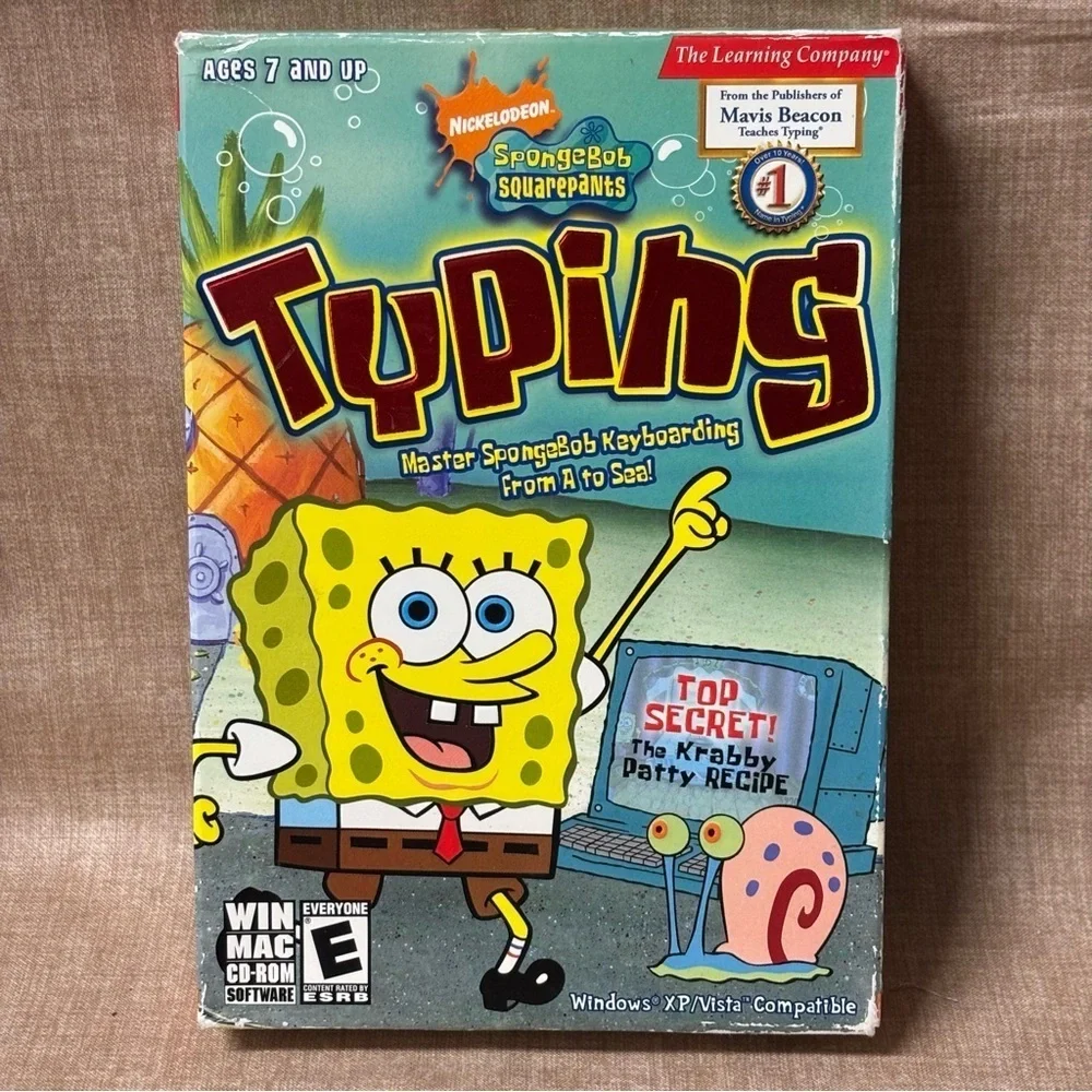 SpongeBob SquarePants Typing CD-ROM 2008
